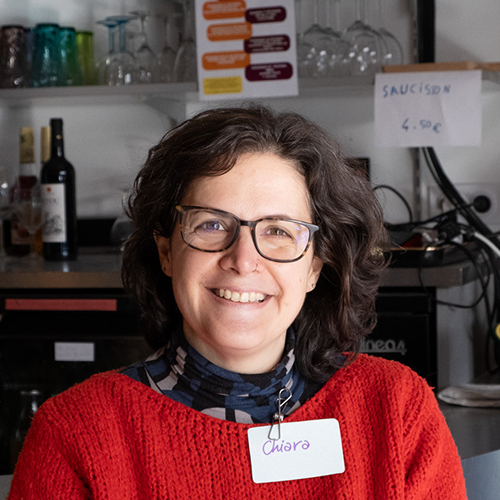 Portrait de Chiara, bénévole à Andouillé-Neuville